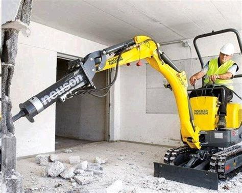 mini excavator with jackhammer rental|mini excavator breaker rental.